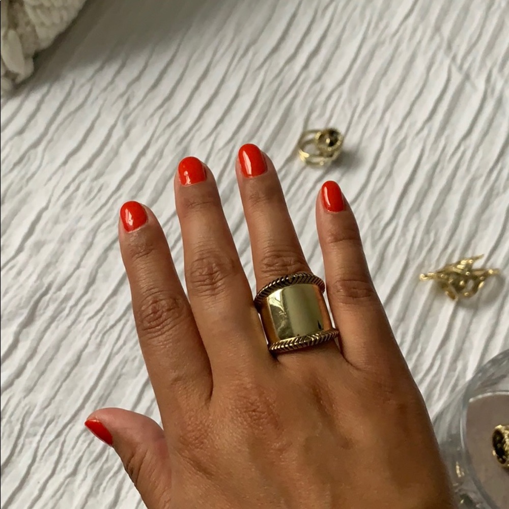 House of Harlow big gold ring